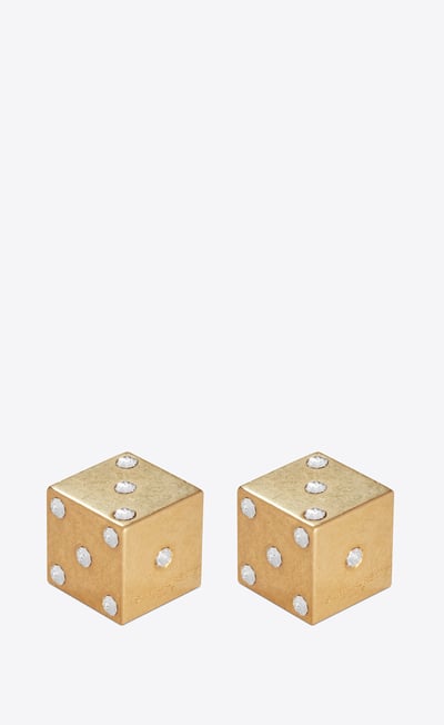 ゴールドのキューブ