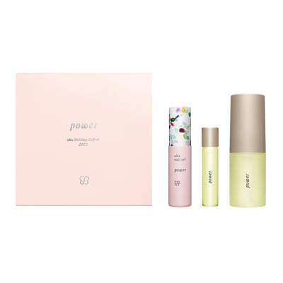 ネイルオイルとヘアオイルのコフレ