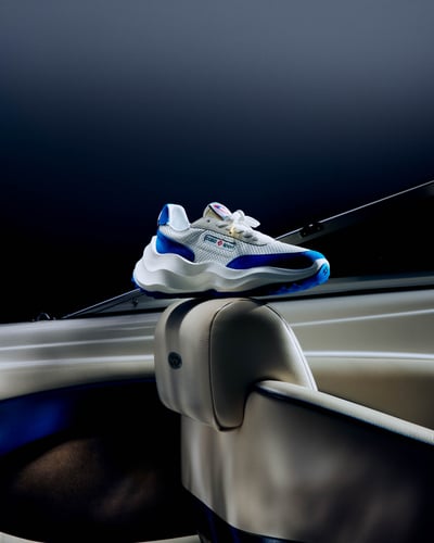 カサブランカの新作スニーカーのイメージヴィジュアル