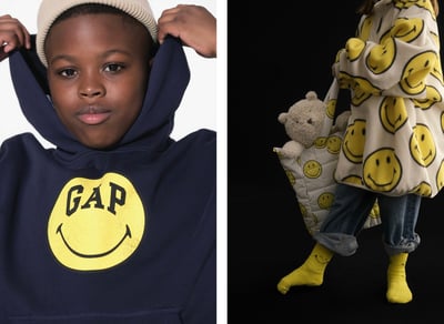 ポーズをとる子ども