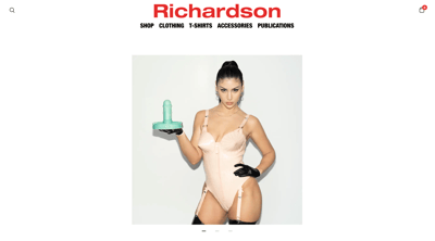 リチャードソンの公式サイト