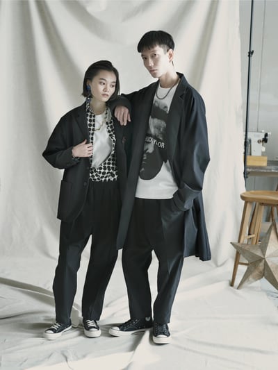 コンバースの新ライン「CHUCK TAYLOR CLOTHING」のファーストシーズンのヴィジュアル