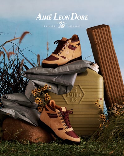 ボックスにのったシューズ