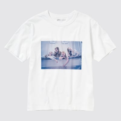 映画「ヴァージン・スーサイズ」の白いフォトTシャツ