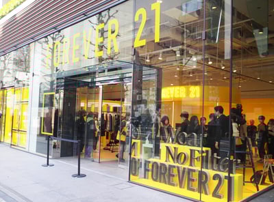 新生フォーエバー 21が開催する、ショールーミング形式を採用したポップアップ