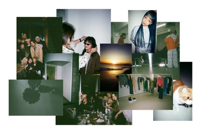 さまざまな写真のコラージュ