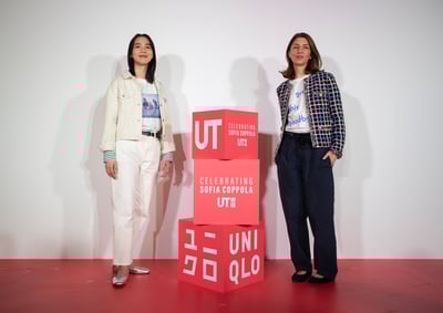 ユニクロ原宿店で開催された「UT」×ソフィア・コッポラ コラボコレクションのローンチイベント