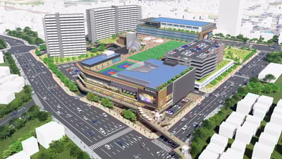 イオンモールとマリモが展開する商業施設のイメージ