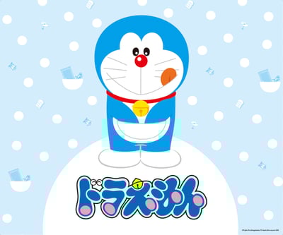 ドラえもんとGUのコラボレーションヴィジュアル