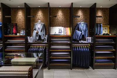 伊勢丹新宿店の紳士服売り場
