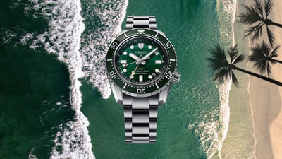 セイコー初のGMT機能の搭載したダイバーズウォッチ