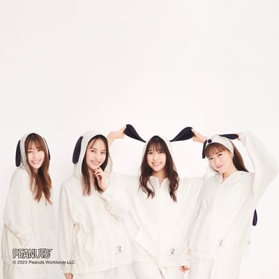 ジェラート ピケを着用するももいろクローバーZメンバー