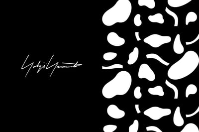 三越伊勢丹の紙袋がヨウジヤマモト仕様になったメインヴィジュアル