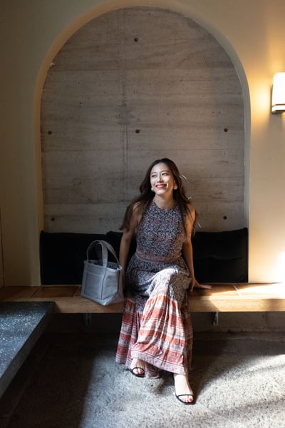 里田まいが立ち上げたブランド「THE MINE COLLECTION」のヴィジュアル