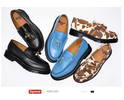 シュプリームとドクターマチンのコラボ