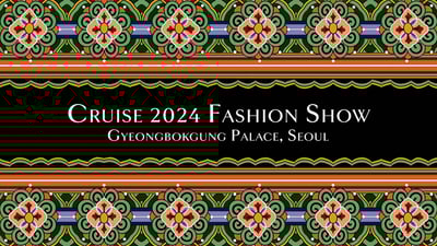 GUCCI 2024年クルーズコレクションショー イメージ画像