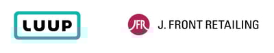 LUUPとJ.フロントリテイリングのロゴ