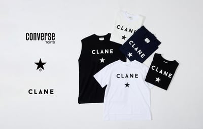 CONVERSE TOKYOとCLANEのコラボコレクション