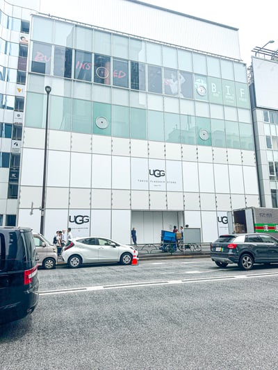 東京旗艦店の外観