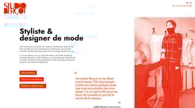 Studio Berçotの公式サイト