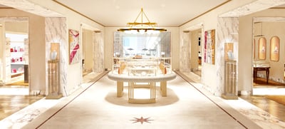 GINZA SIXにオープンするブルガリの店内の様子