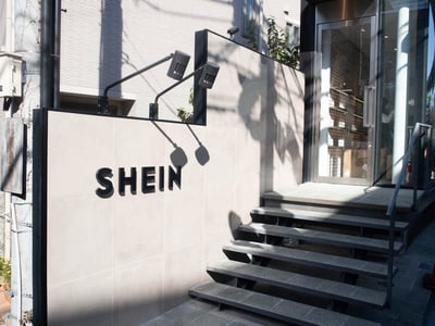 シーイン初の常設店舗「SHEIN TOKYO」の外観