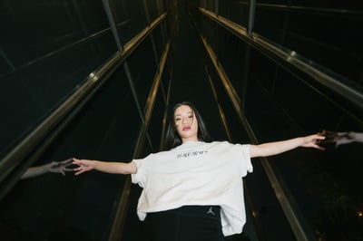 コラボアイテムをきたAwich