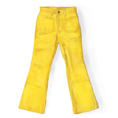 イエローパンツのイラスト