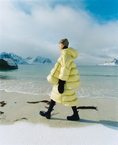 ジル サンダー+のウィンターコレクション ヴィジュアル