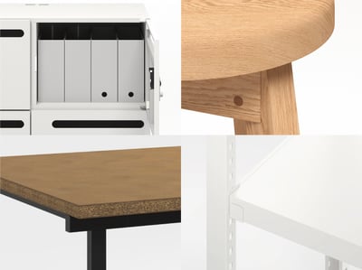 アイテムが4つある