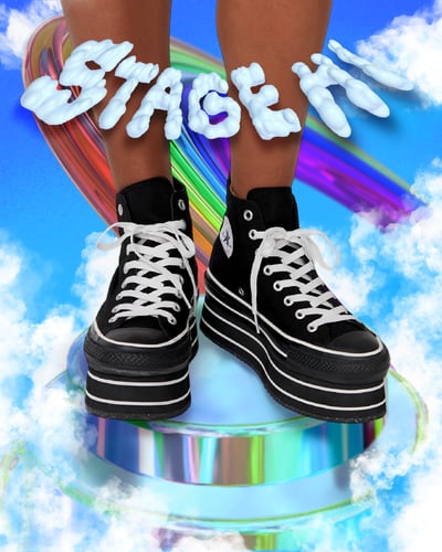 スニーカーのコラボヴィジュアル