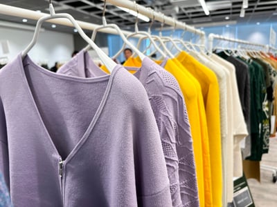 アダストリアが発表した毛玉のできにくい新ニット素材