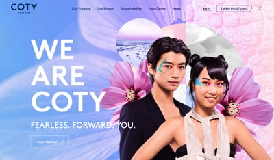 コティ社公式サイト