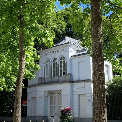 アントワープ王立芸術アカデミーの旧校舎、正門