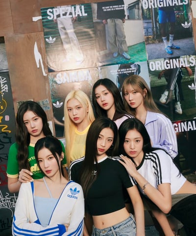 アディダスの服を着たメンバー