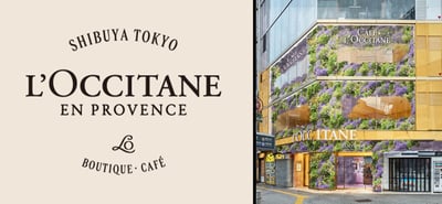 ロクシタン渋谷店のロゴ