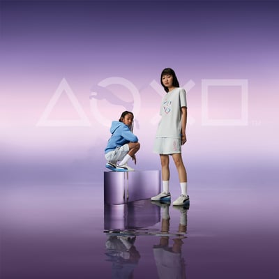 プーマとプレイステーションのコラボコレクションのメインヴィジュアル