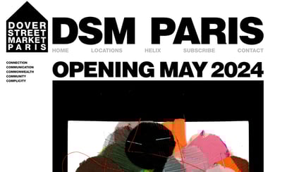 ドーバー ストリート マーケット パリの公式サイト