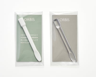 オルビスのリサイクルしたスパチュラ