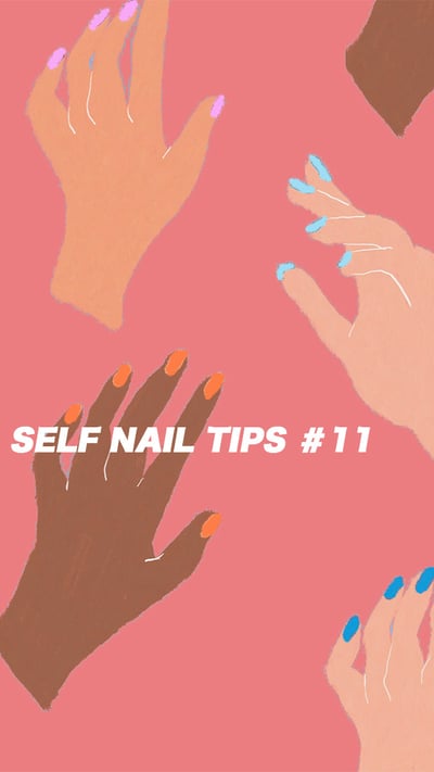 オサジ、マニキュリスト、ウカ製品を使用したセルフネイル連載