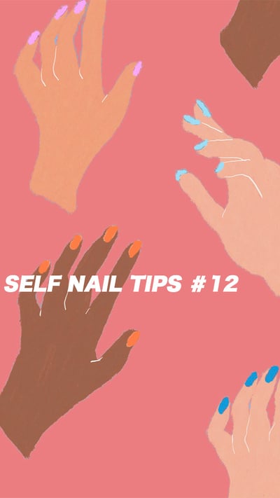 オサジ、マニキュリスト、ウカ製品を使用したセルフネイル連載