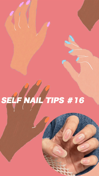 オサジ、マニキュリスト、ウカ製品を使用したセルフネイル連載