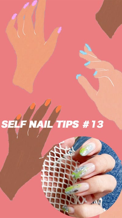 オサジ、マニキュリスト、ウカ製品を使用したセルフネイル連載