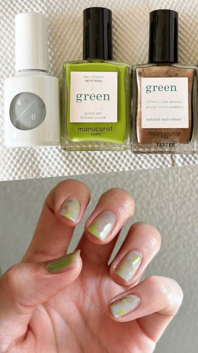 マニキュリスト、ウカ製品を使用したセルフネイル連載