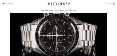 「ホディンキー」の公式サイトトップページの画像