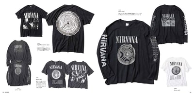 ��NIRVANA T-SHIRT BOOK HOW LOWNG?���ک`���B��