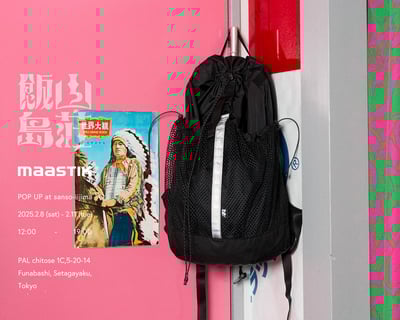 ギアブランド「マースティック」が初のポップアップの様子