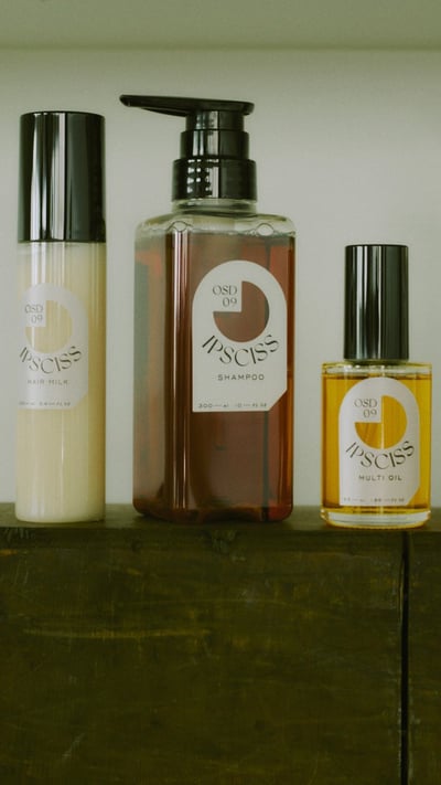 イプシスのヘアミルク、シャンプー、トリートメント、オイル