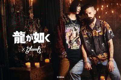 glamb × ザ・ブルーハーツ、デビュー初期の写真をプリントしたシャツ