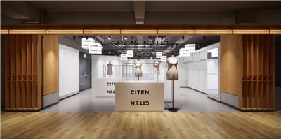 CITEN ユナイテッドアローズ 台北誠品生活南西店 イメージパース